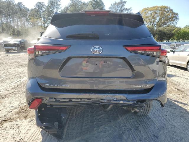 VIN 5TDHZRBH7MS541050 2021 Toyota Highlander, Xle no.6