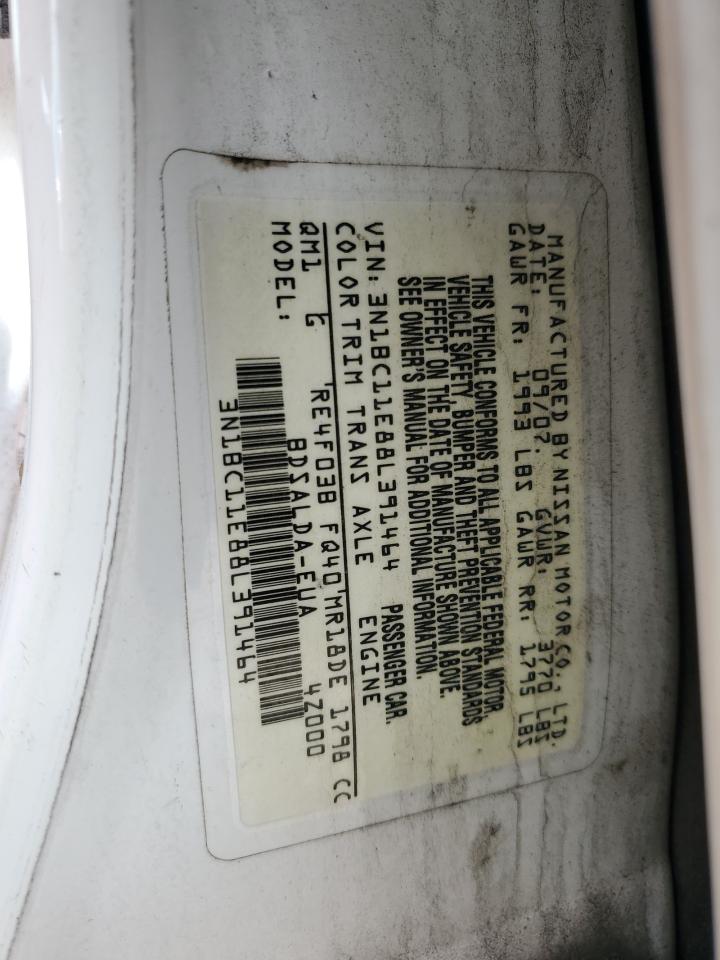 3N1BC11E88L391464 2008 Nissan Versa S