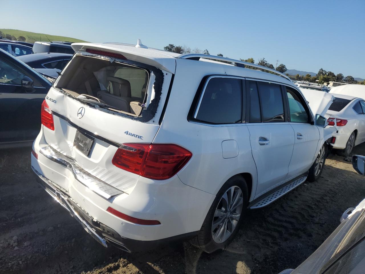 4JGDF6EEXGA702091 2016 Mercedes-Benz Gl 450 4Matic