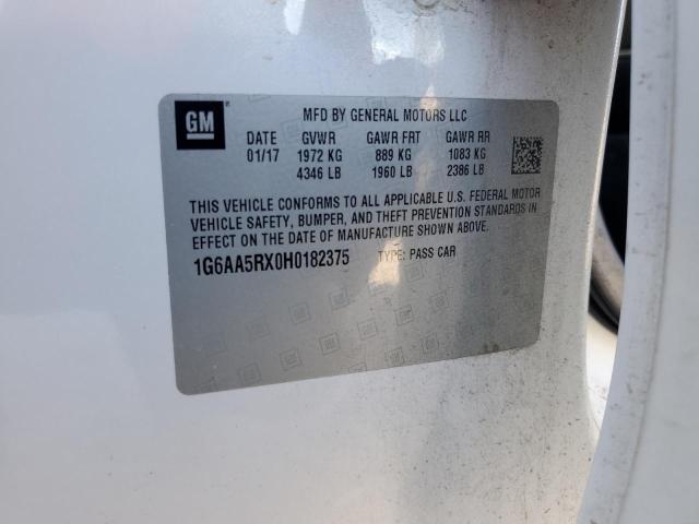 2017 Cadillac Ats VIN: 1G6AA5RX0H0182375 Lot: 49110754