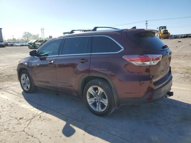 Vin: 5tdykrfh0gs164631, lot: 49396094, toyota highlander limited 20162