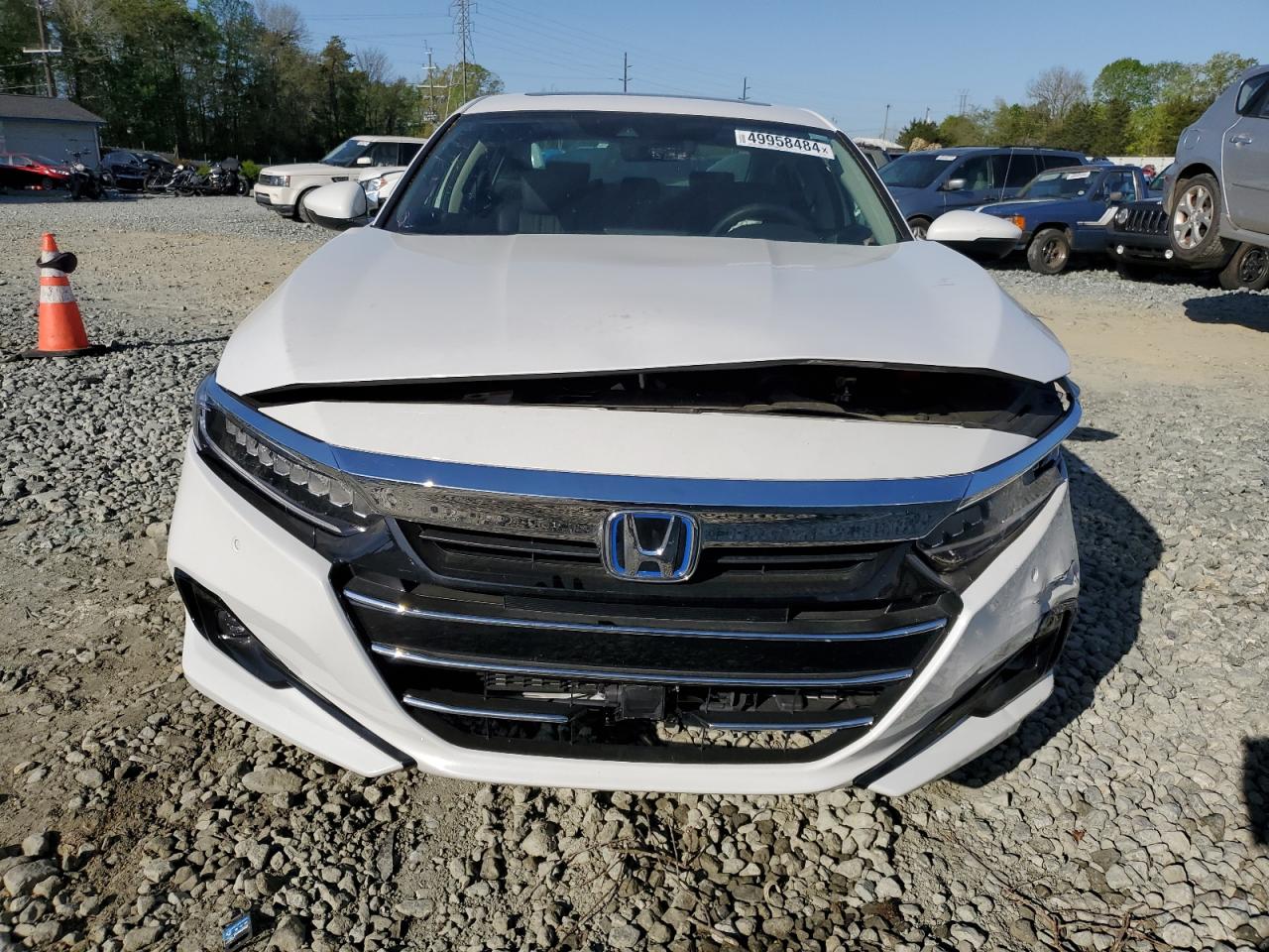 1HGCV3F53MA023311 2021 Honda Accord Hybrid Exl