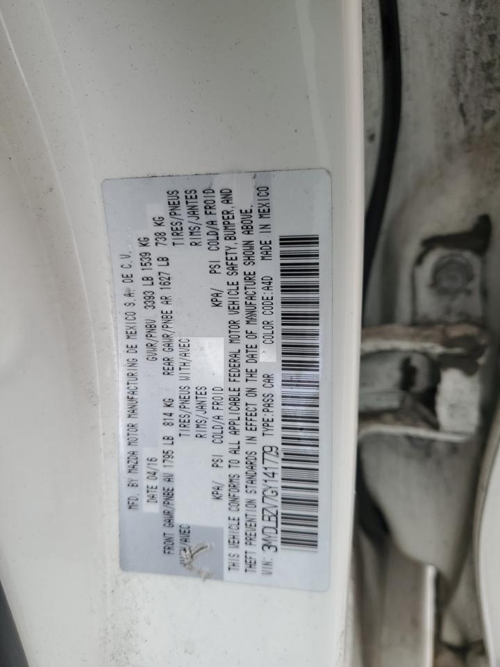 3MYDLBZV7GY141779 2016 Toyota Scion Ia