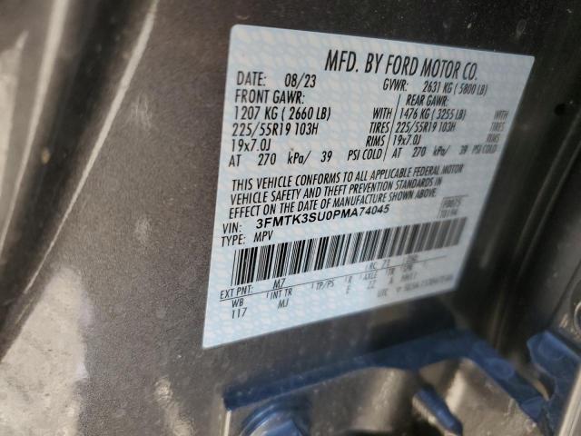 2023 FORD MUSTANG MA - 3FMTK3SU0PMA74045