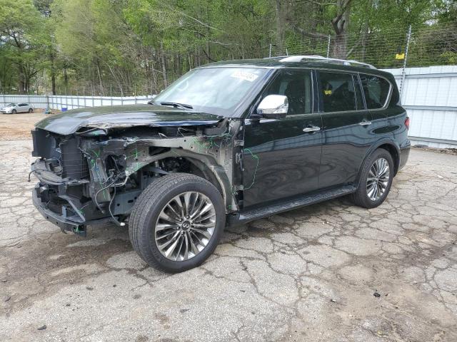 Lot #2494131740 2019 INFINITI QX80 LUXE salvage car