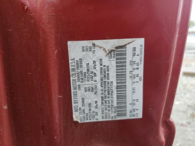 2000 Ford Ranger VIN: 1FTYR10C3YPA77778 Lot: 50026244