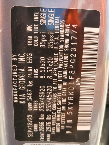 2023 KIA SORENTO SX - 5XYRKDLF8PG231774