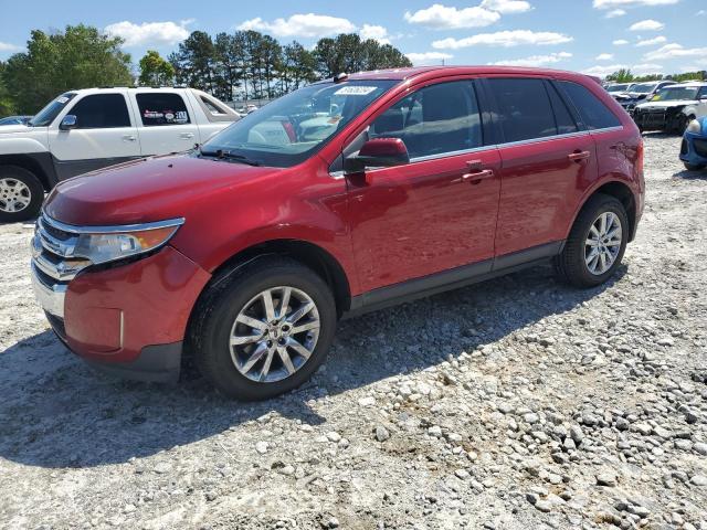 Lot #2487105877 2013 FORD EDGE LIMIT salvage car