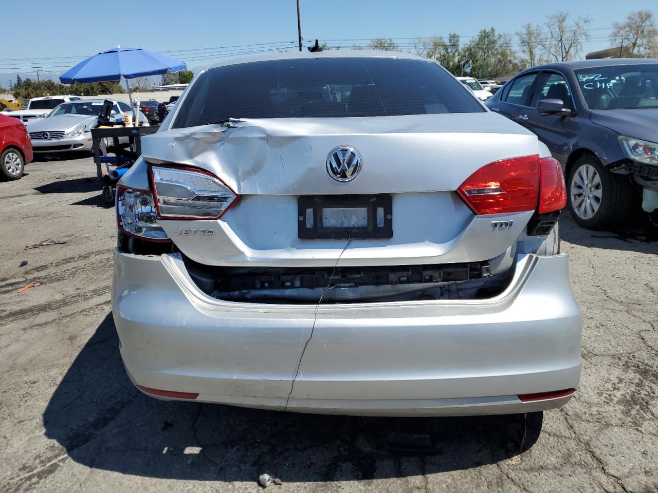 2014 Volkswagen Jetta Tdi vin: 3VWLL7AJ7EM292705