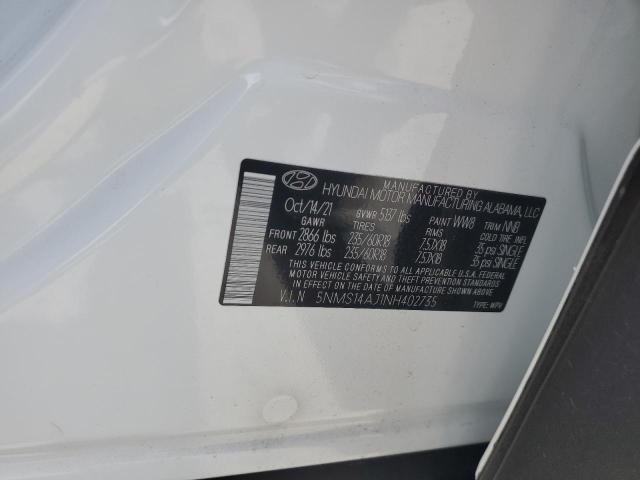 2022 HYUNDAI SANTA FE S - 5NMS14AJ1NH402735