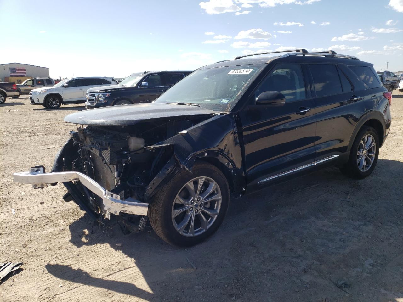 2022 Ford Explorer Limited vin: 1FMSK8FHXNGB44244