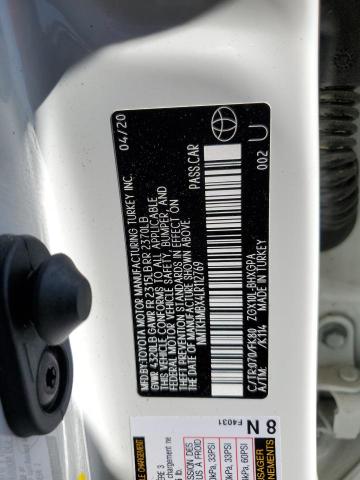 NMTKHMBX4LR112769 Toyota C-HR XLE 12