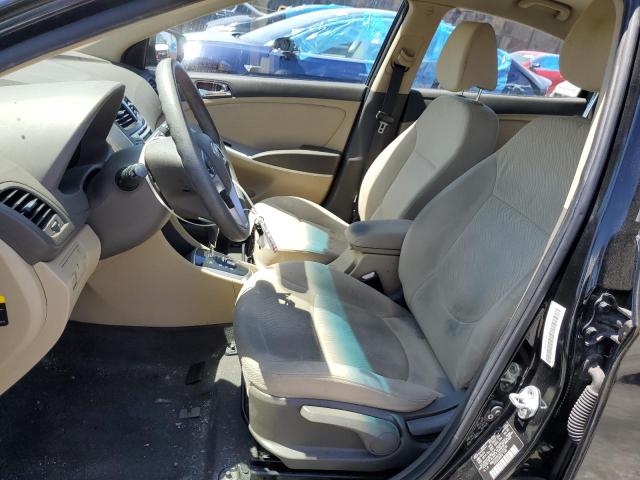 2012 Hyundai Accent Gls VIN: KMHCU4AE2CU105232 Lot: 50133324