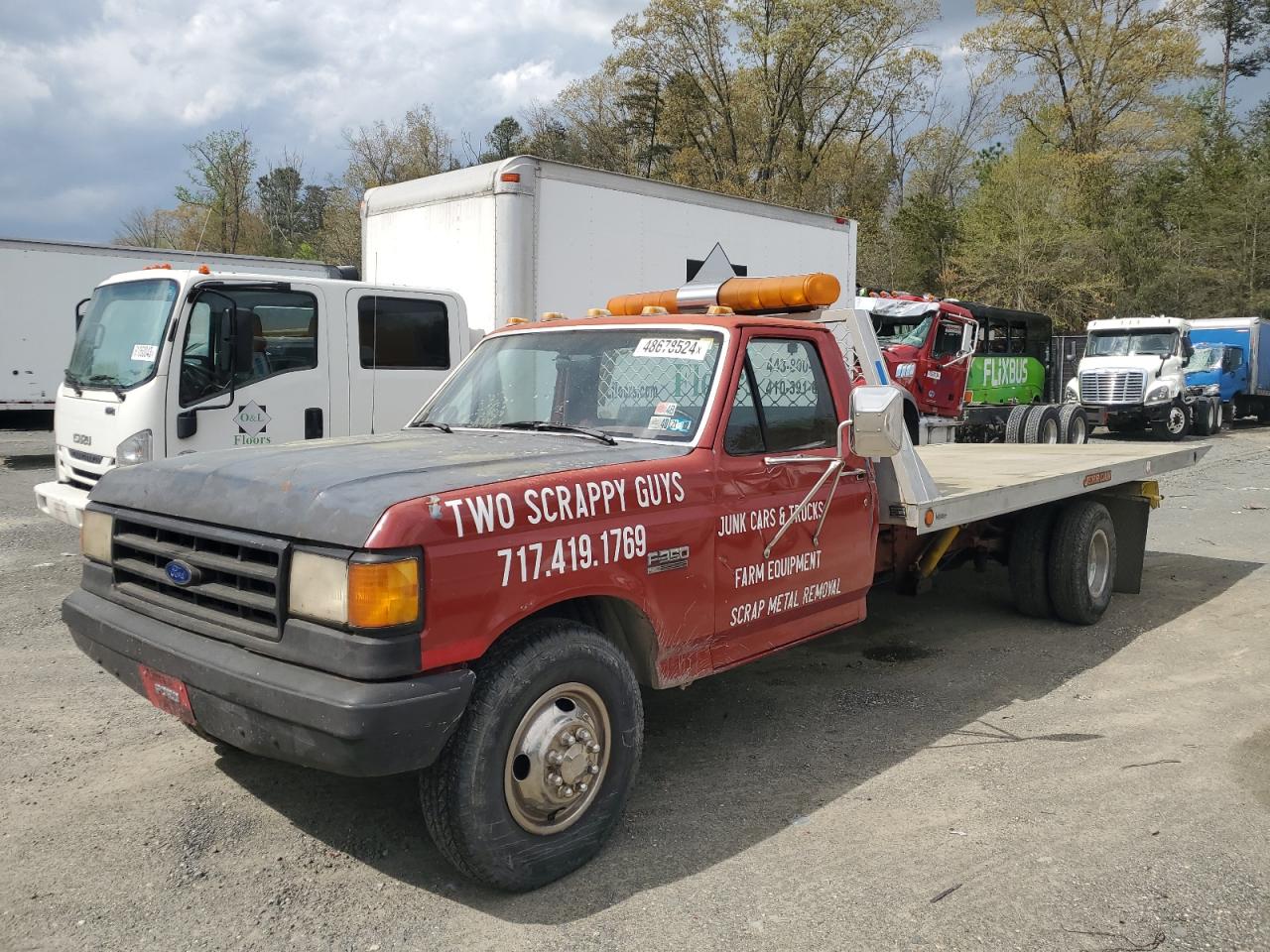 1FDKF3717HNA68684 1987 Ford F350