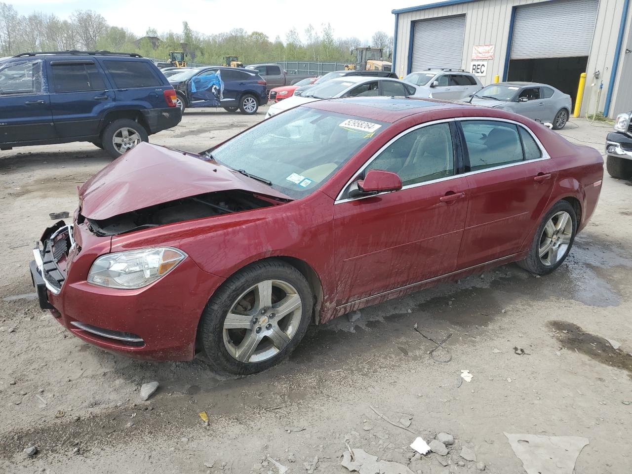 1G1ZD5E74BF229787 2011 Chevrolet Malibu 2Lt