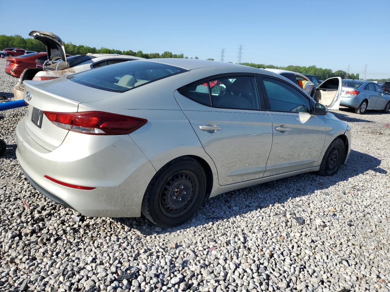 KMHD74LF9JU446691 2018 Hyundai Elantra Se