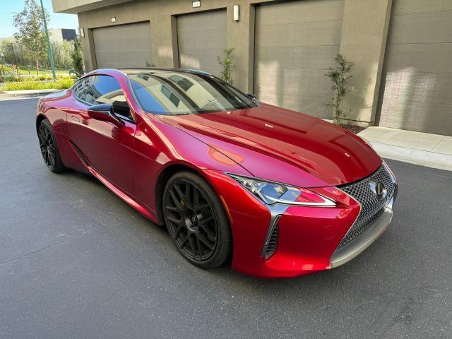 Lot #2436052768 2018 LEXUS LC 500 salvage car