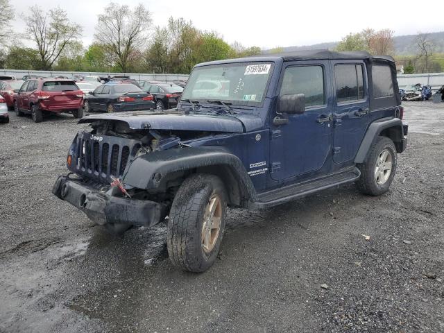 2013 Jeep Wrangler Unlimited Sport VIN: 1C4BJWDG9DL631107 Lot: 51597634