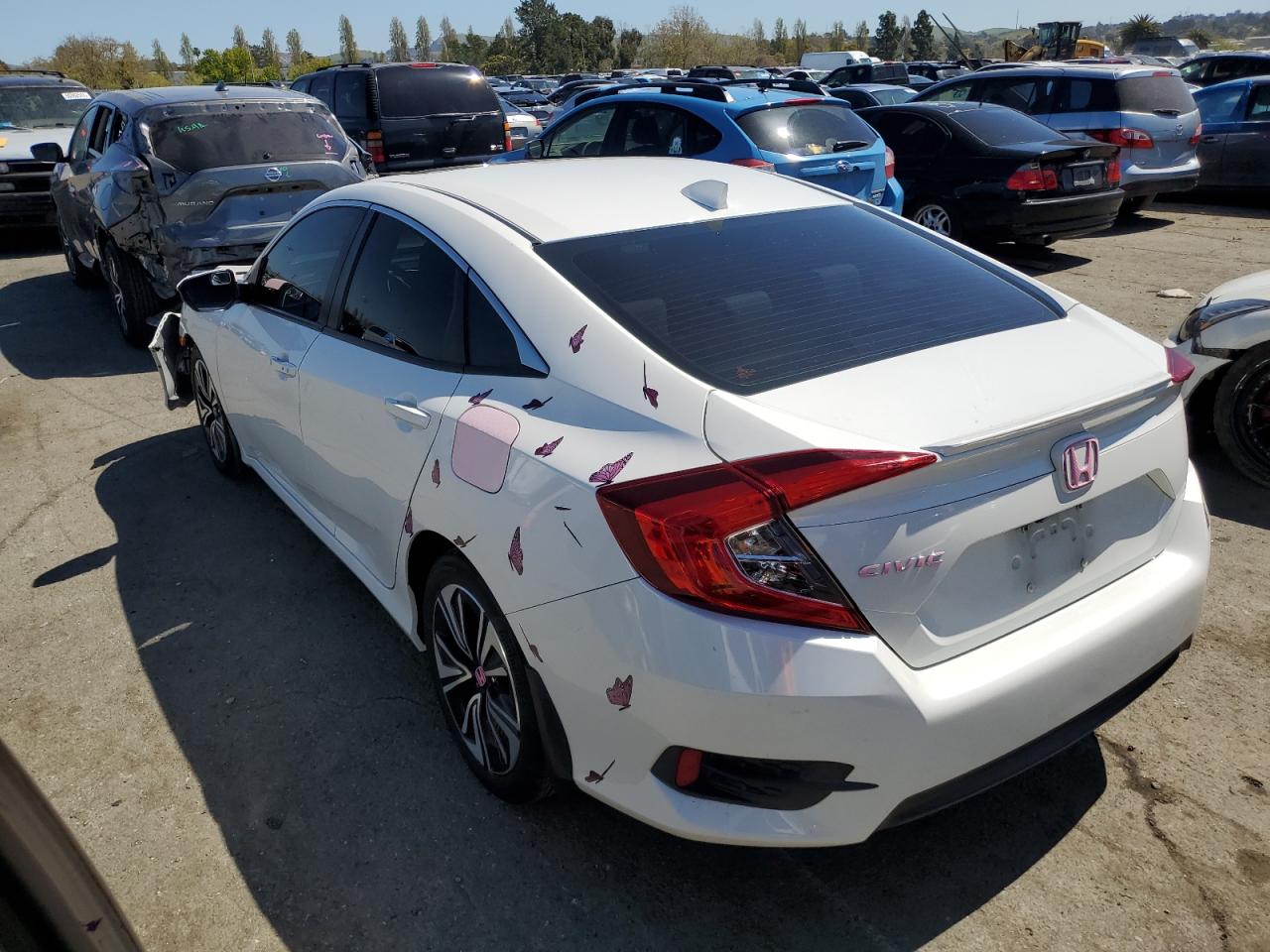 JHMFC1F30JX041597 2018 Honda Civic Ex