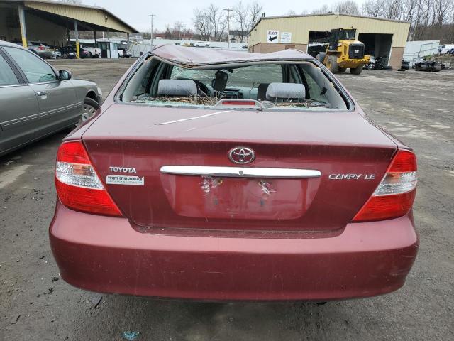 2004 Toyota Camry Le VIN: 4T1BE32K94U355575 Lot: 49245874