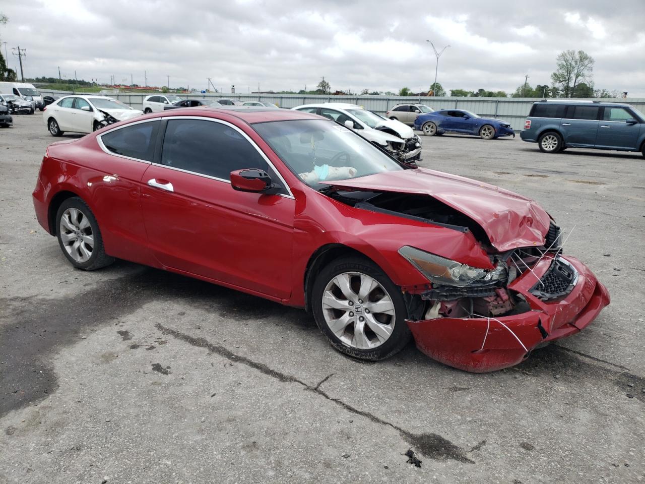 1HGCS2B81AA001158 2010 Honda Accord Exl