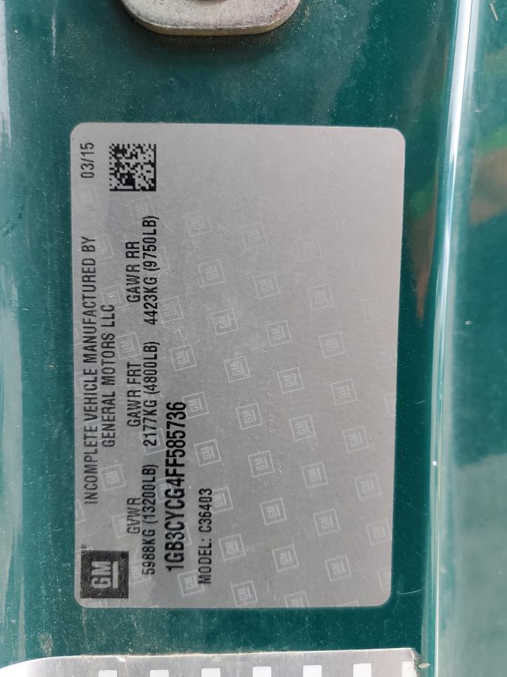1GB3CYCG4FF585736 2015 Chevrolet Silverado C3500