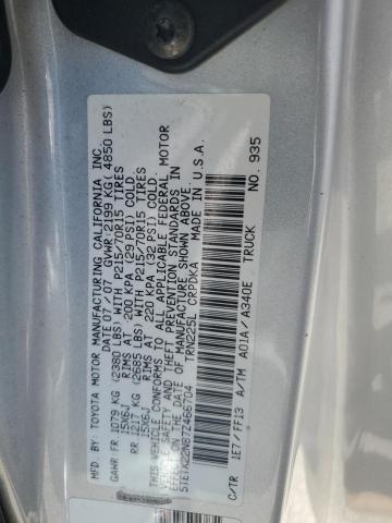 2007 Toyota Tacoma Access Cab VIN: 5TETX22N87Z466704 Lot: 49141404