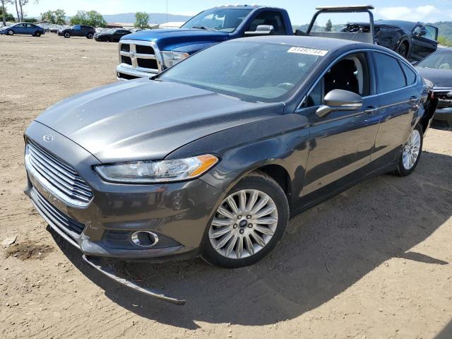 Lot #2487393620 2015 FORD FUSION SE salvage car