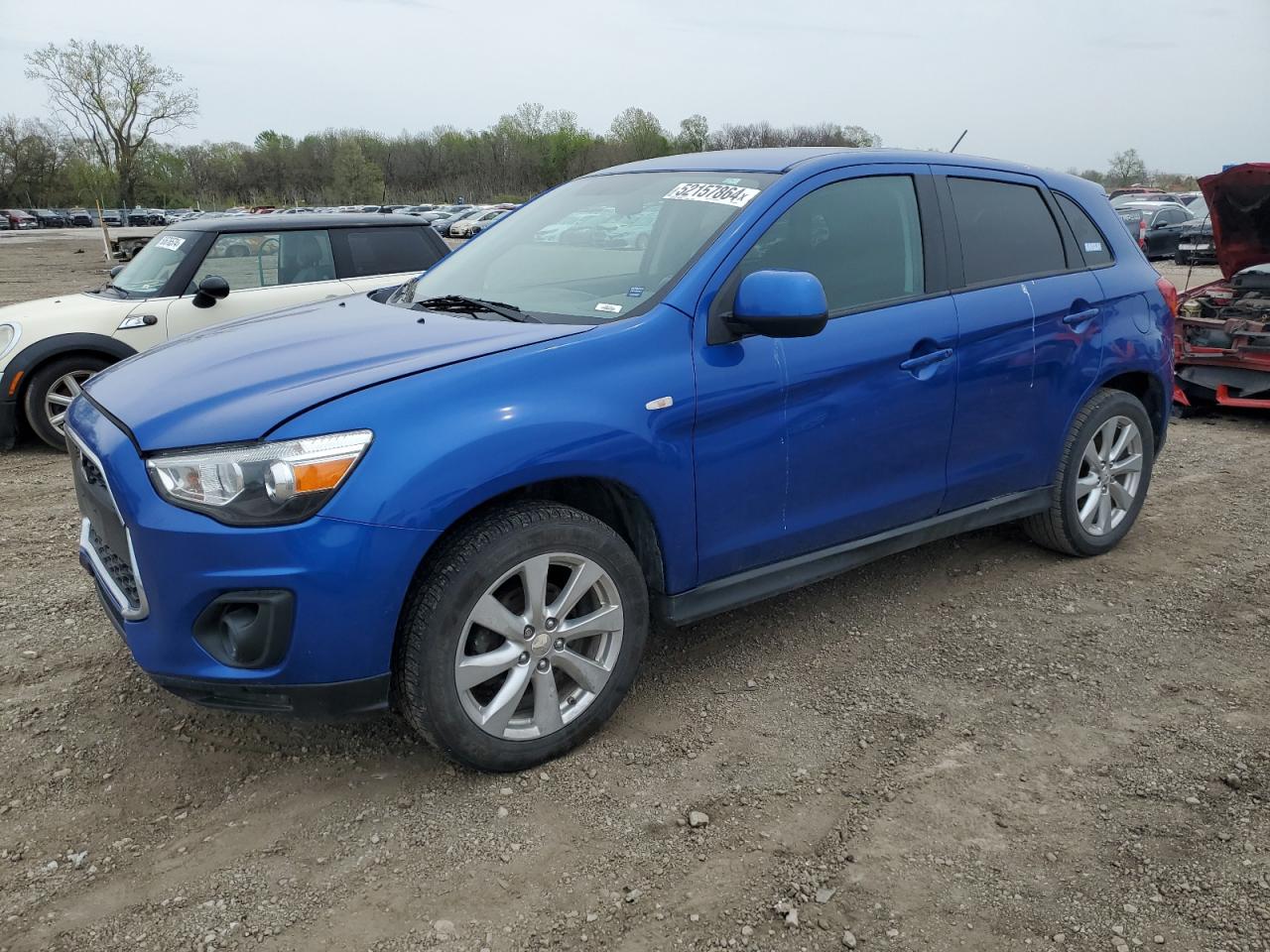 2015 Mitsubishi Outlander Sport Es vin: 4A4AR3AWXFE052495