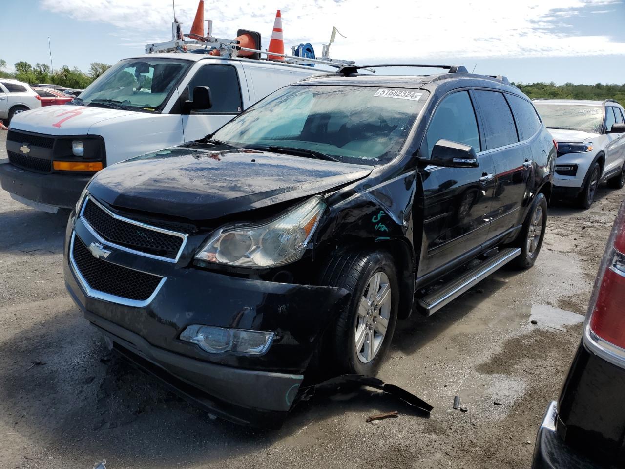 1GNKRJED0CJ363095 2012 Chevrolet Traverse Lt