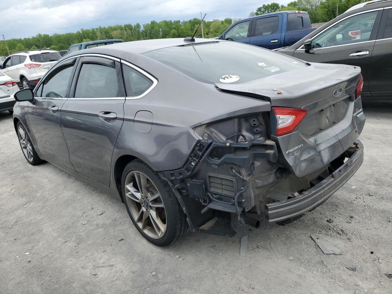 3FA6P0K9XER336981 2014 Ford Fusion Titanium