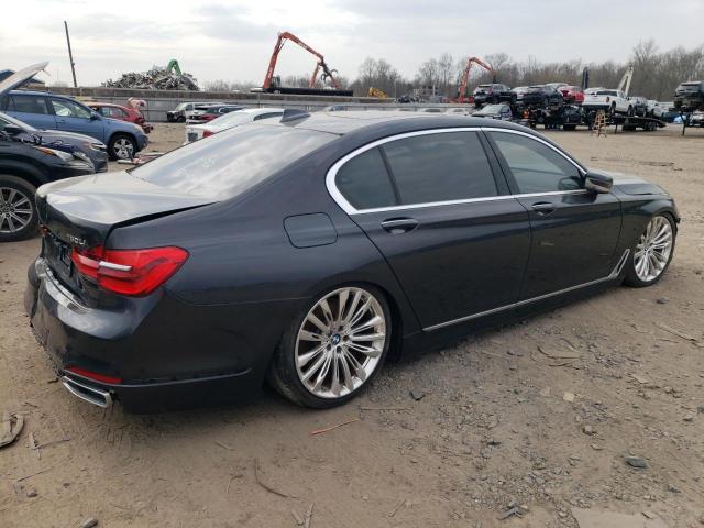 Lot #2468629772 2016 BMW 750 XI salvage car