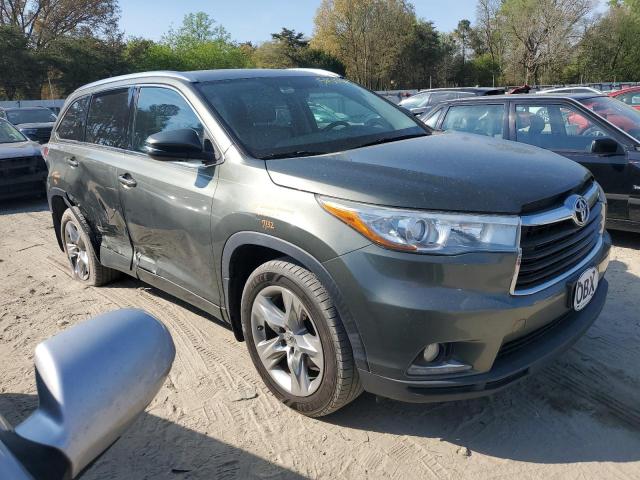 VIN 5TDDKRFH8ES037203 2014 Toyota Highlander, Limited no.4