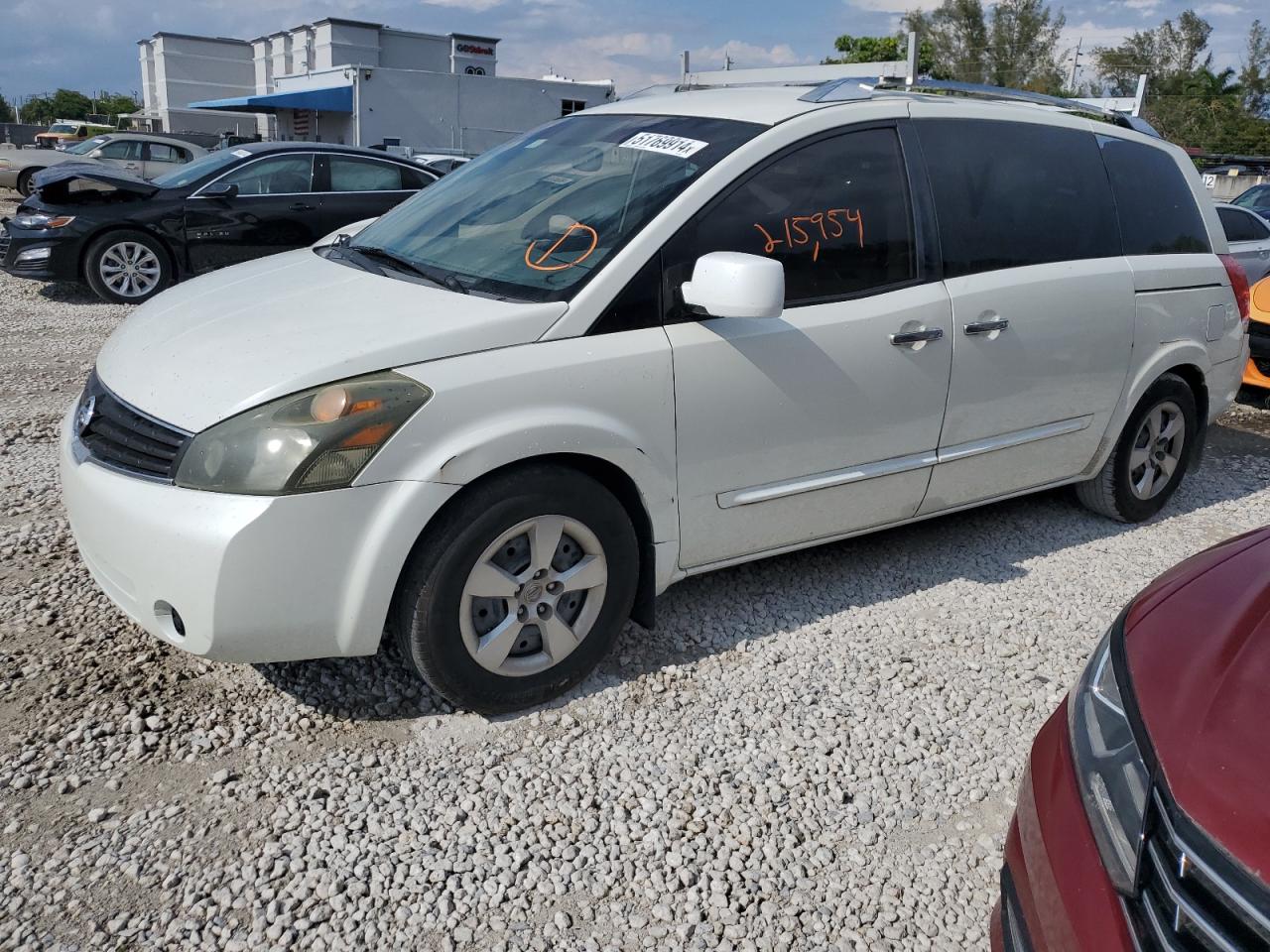 5N1BV28U78N105111 2008 Nissan Quest S