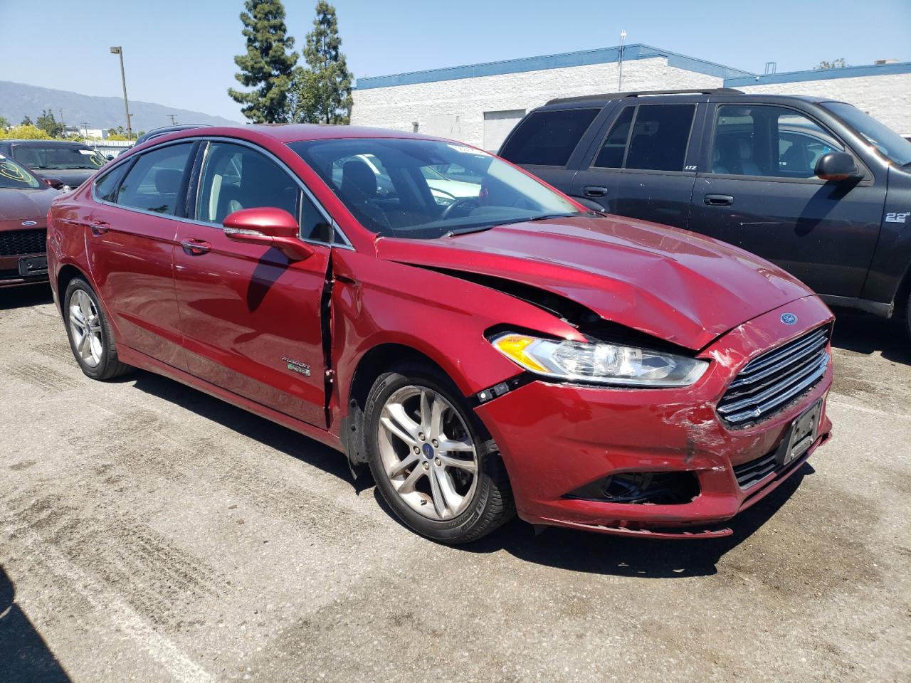 3FA6P0SU0GR304581 2016 Ford Fusion Titanium Phev