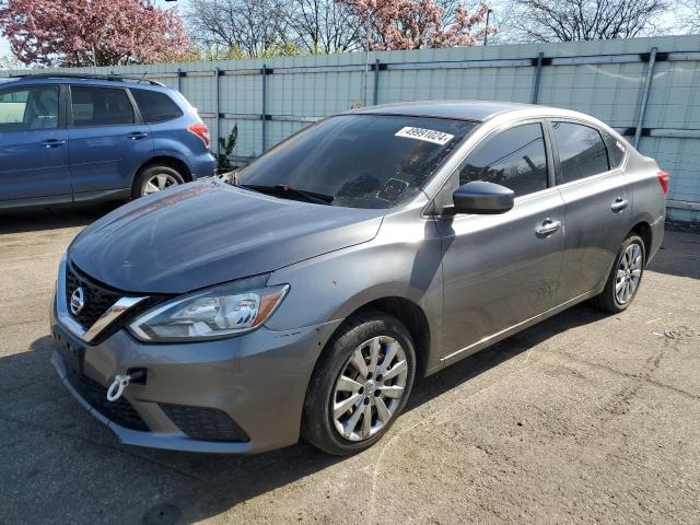 Lot #2542604868 2016 NISSAN SENTRA S salvage car