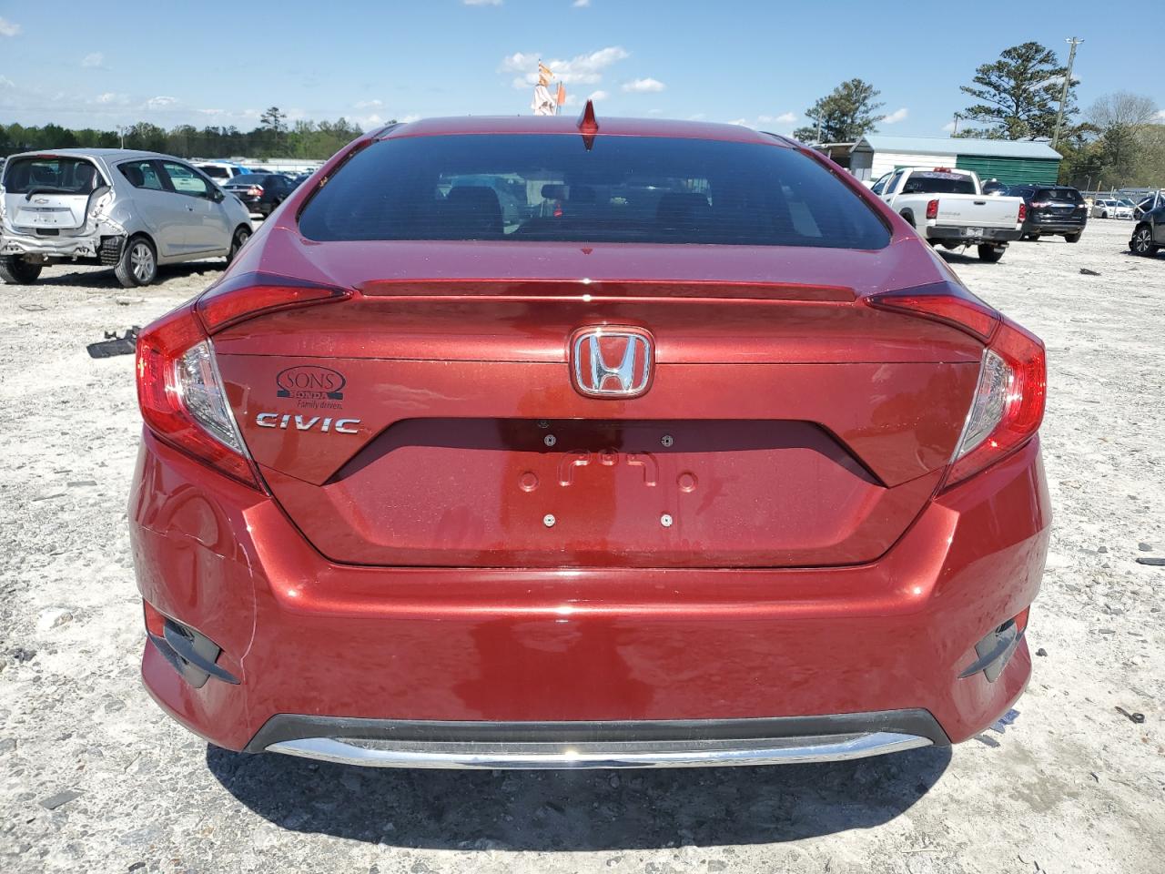 2019 Honda Civic Ex vin: 19XFC1F32KE011116