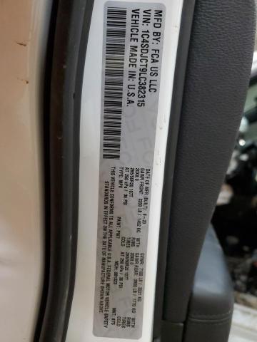 2020 DODGE DURANGO R/ - 1C4SDJCT9LC382315