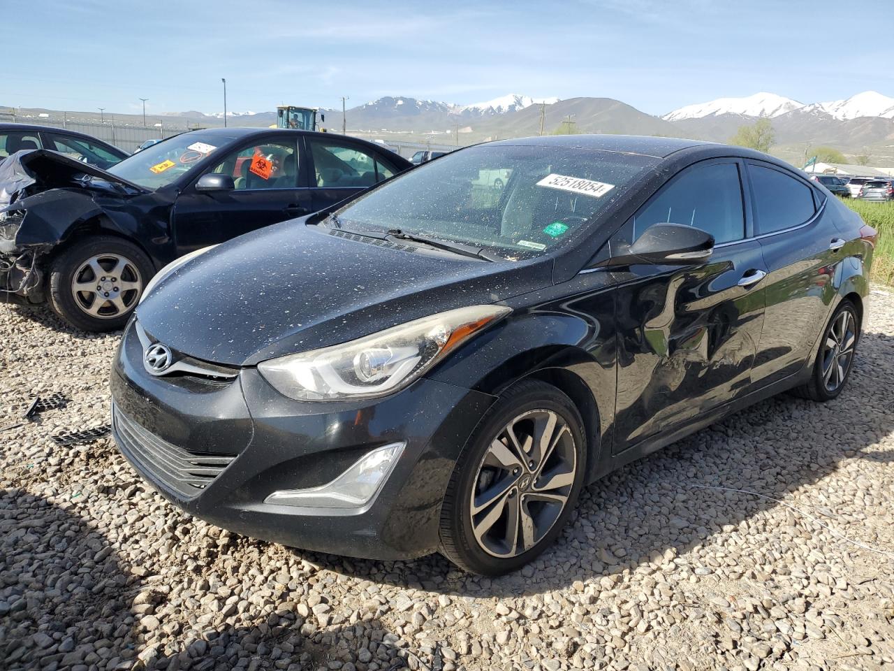 KMHDH4AE1EU166633 2014 Hyundai Elantra Se