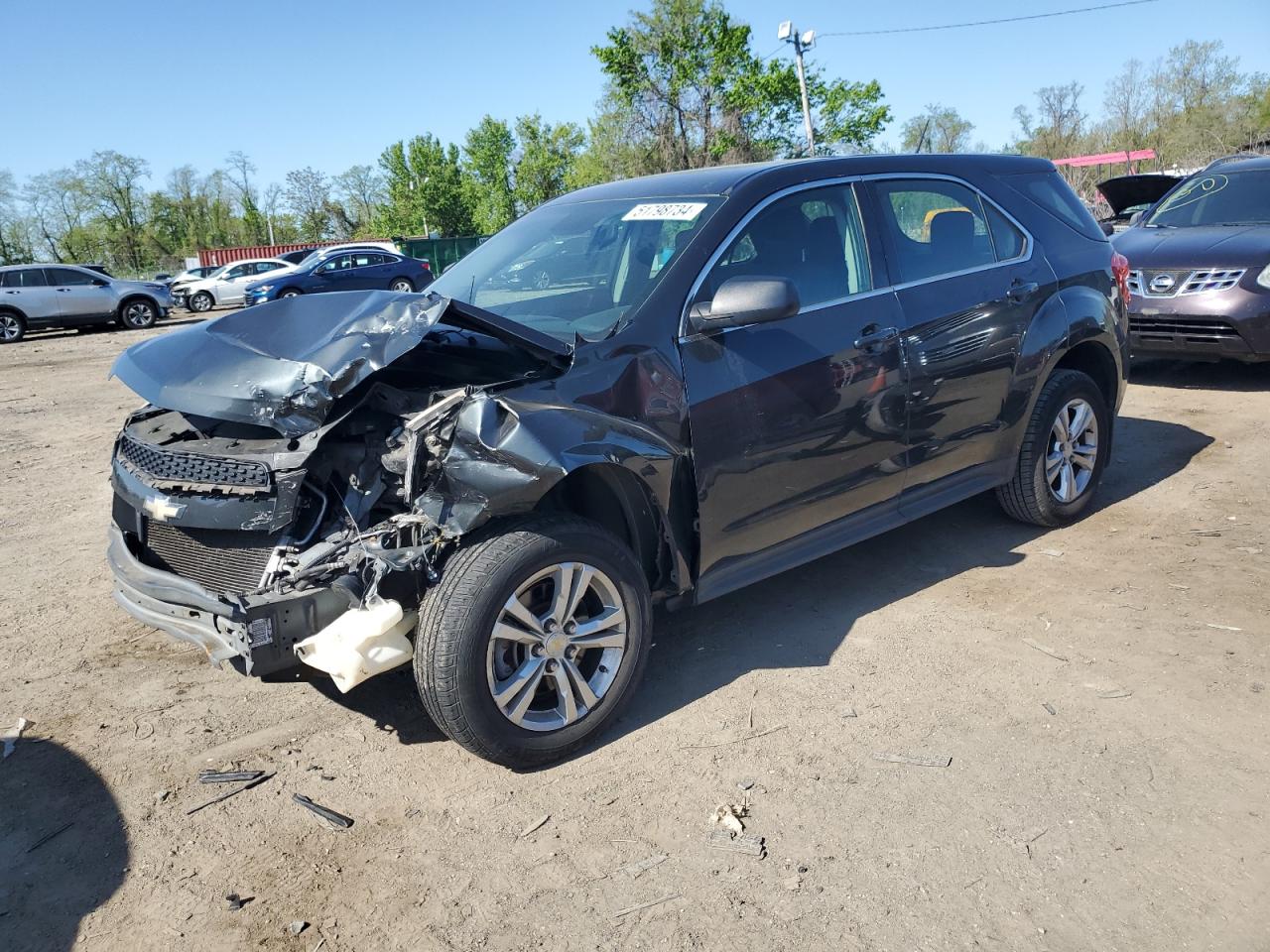 2GNALBEK9D1253823 2013 Chevrolet Equinox Ls