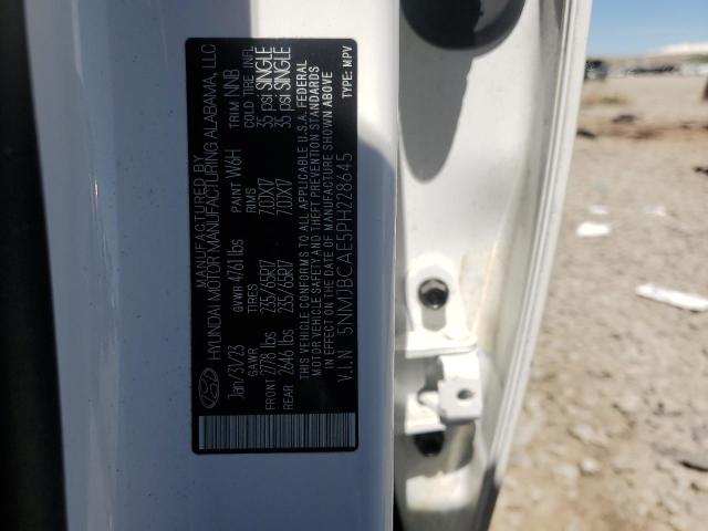 2023 Hyundai Tucson Sel VIN: 5NMJBCAE5PH228645 Lot: 51066434