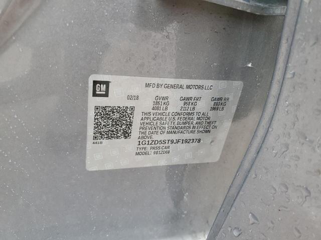 2018 CHEVROLET MALIBU LT - 1G1ZD5ST9JF192378