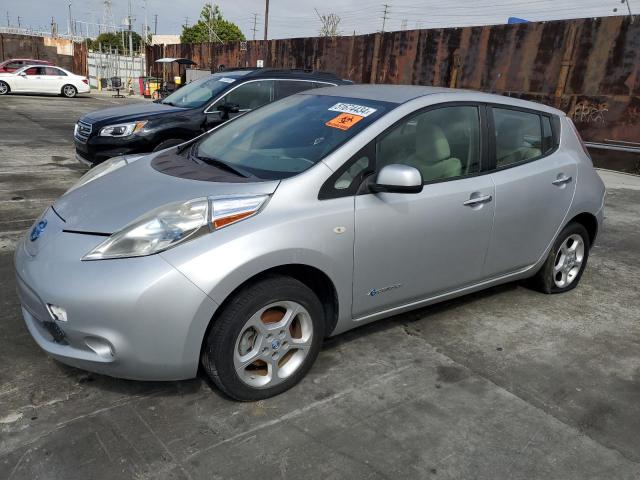 Lot #2477937031 2011 NISSAN LEAF SV salvage car