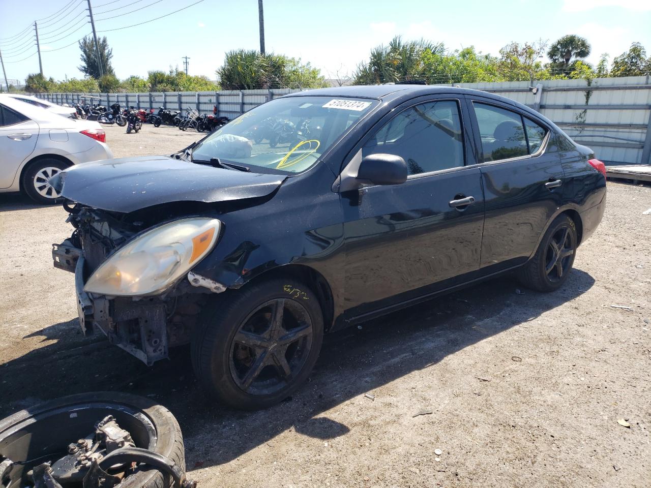 3N1CN7APXCL842051 2012 Nissan Versa S