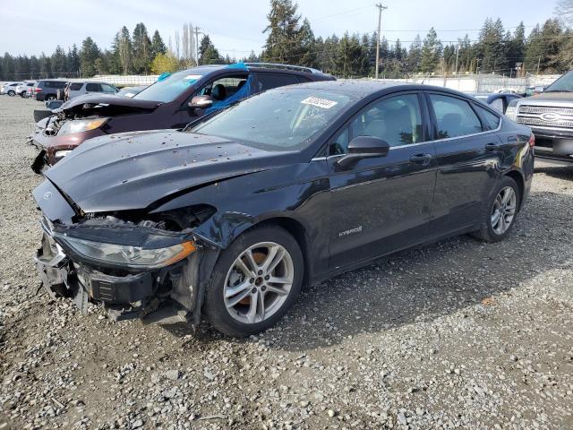 Lot #2473611172 2018 FORD FUSION SE salvage car
