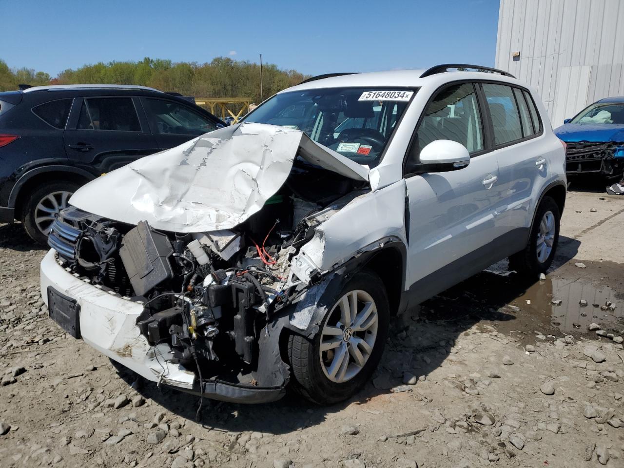 WVGBV7AX5HK034767 2017 Volkswagen Tiguan S