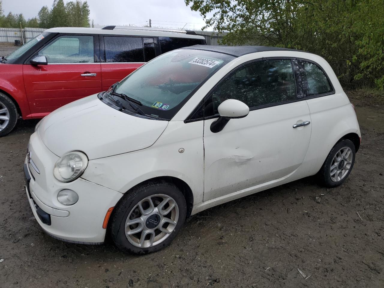 2013 Fiat 500 Pop vin: 3C3CFFDR2DT741867