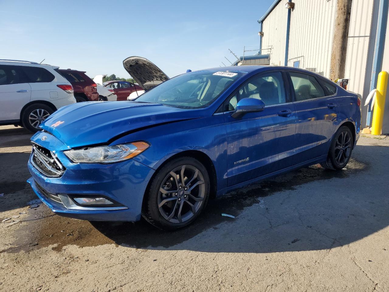 3FA6P0LU5JR124454 2018 Ford Fusion Se Hybrid