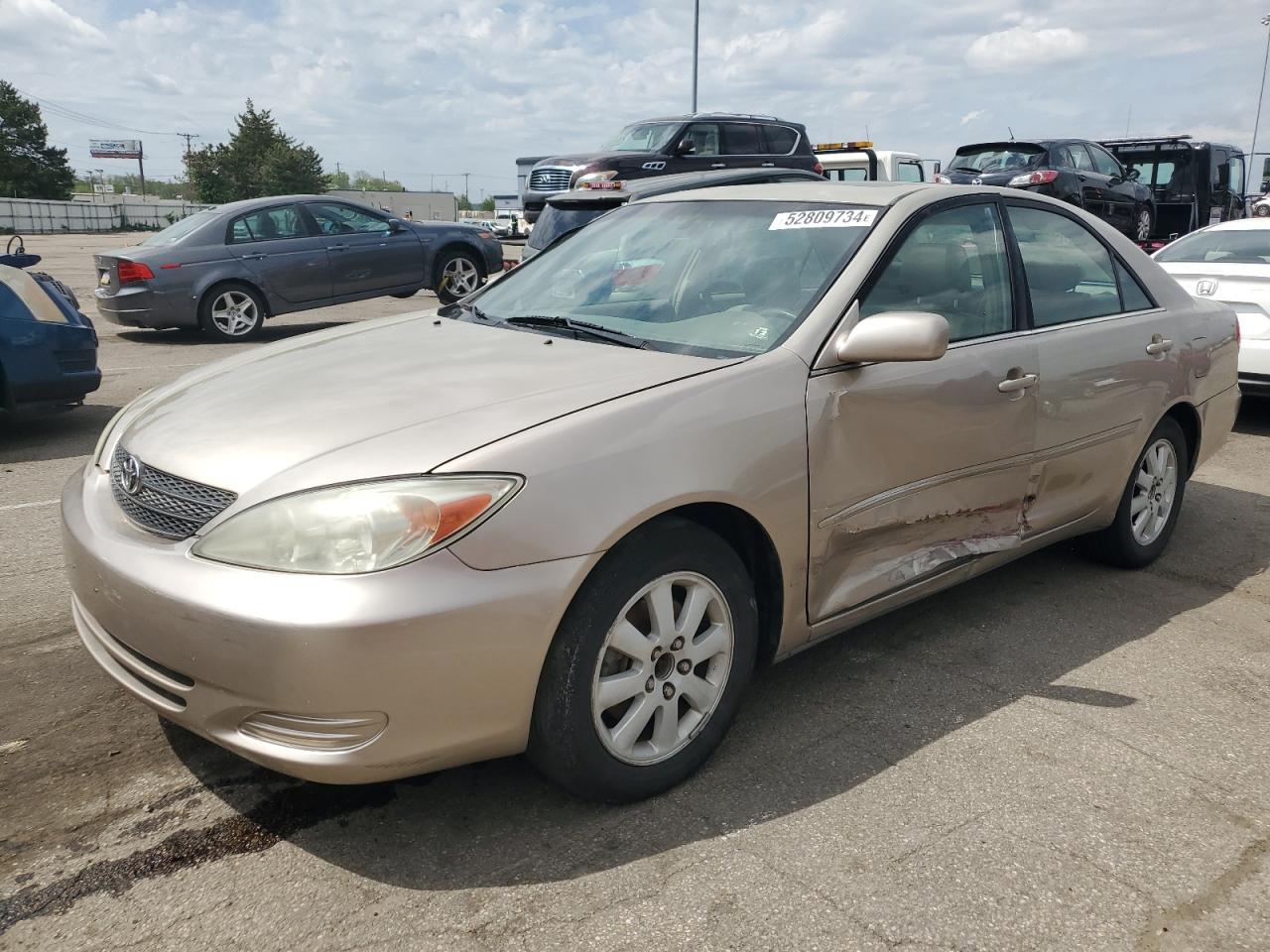 2002 Toyota Camry Le de vânzare în Moraine, OH - Side