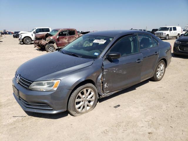 Lot #2494609083 2015 VOLKSWAGEN JETTA SE salvage car